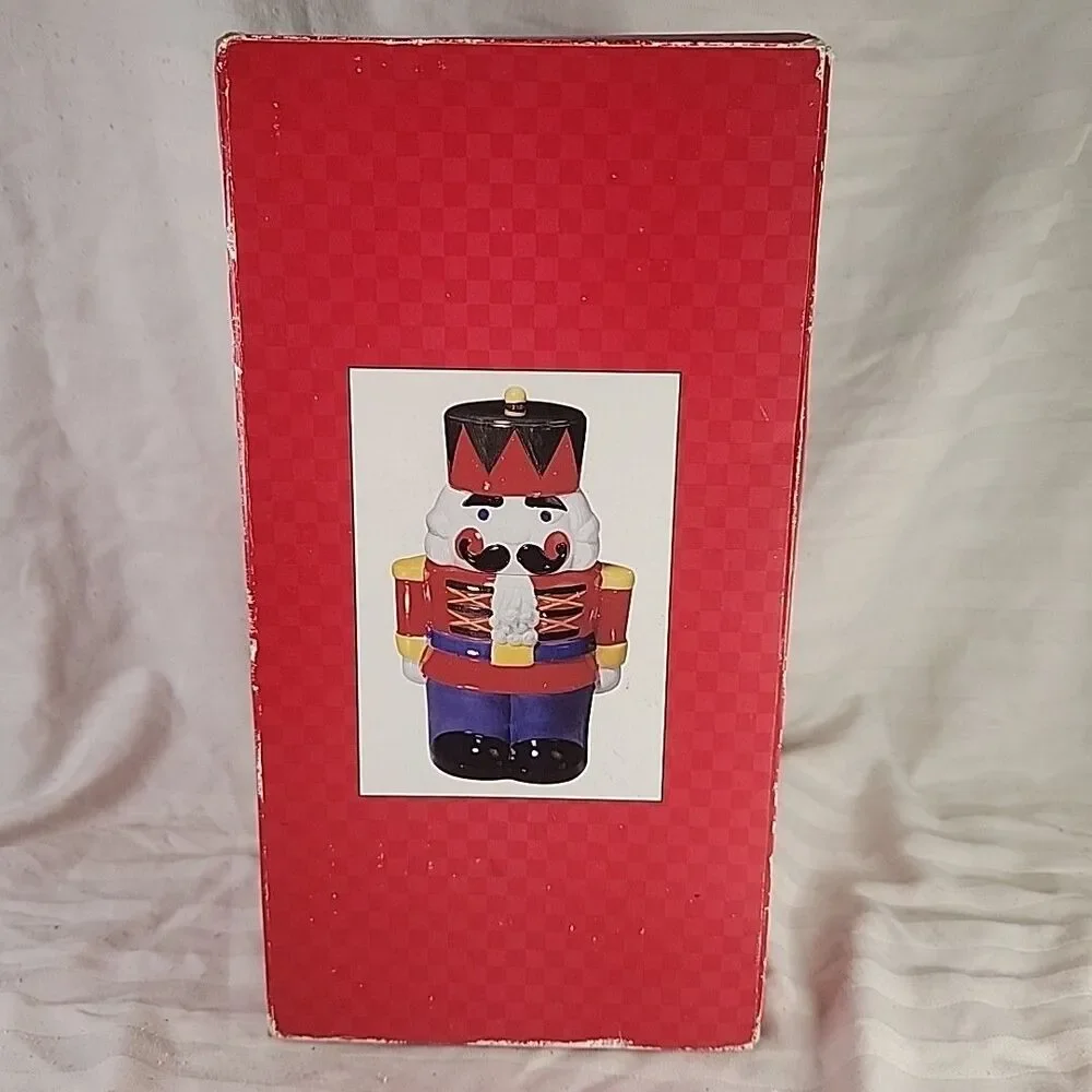 Christmas Village Nutcracker Cookie Jar Target Taiwan 12